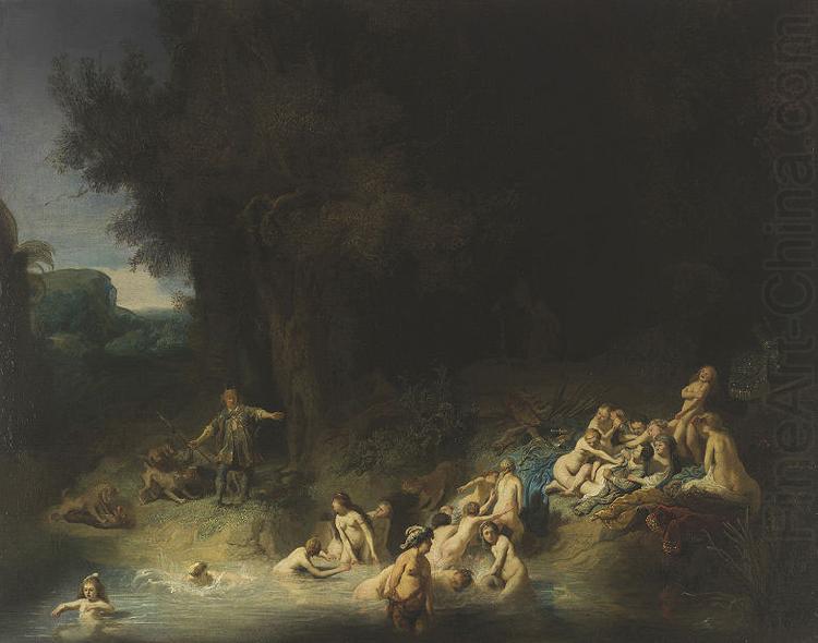 Diana mit Aktaon und Kallisto, Rembrandt Peale